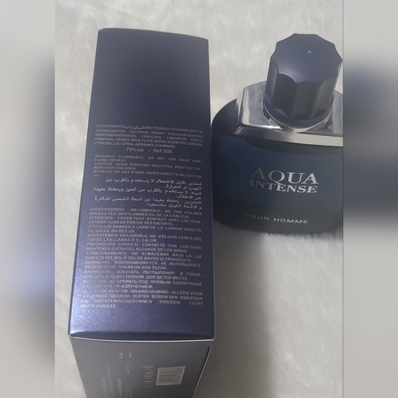 Aqua Blue Fragrance Bottle - Picture 3 of 4